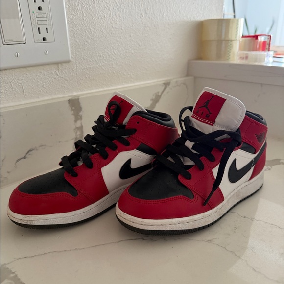 Kids Red and Black Sneakers - Picture 4 of 5